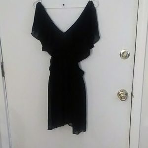 Short black dress